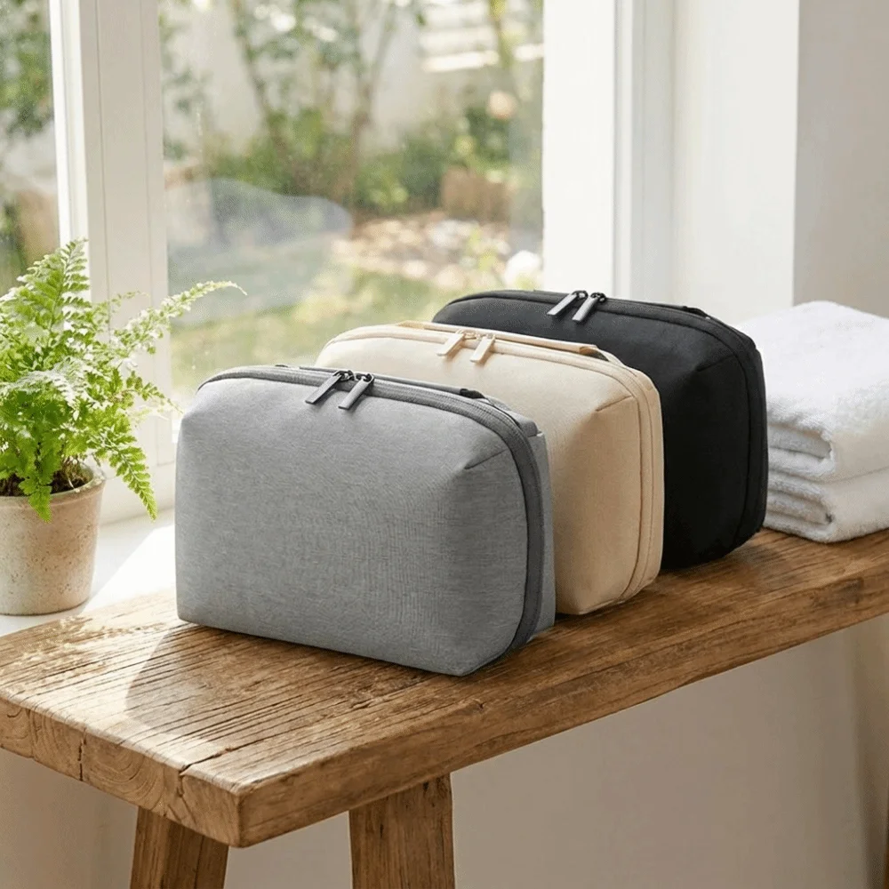 Waterproof Electronics Organizer Shockproof High-capacity Digital Cable Storage Bag Water Resistant Dust-proof