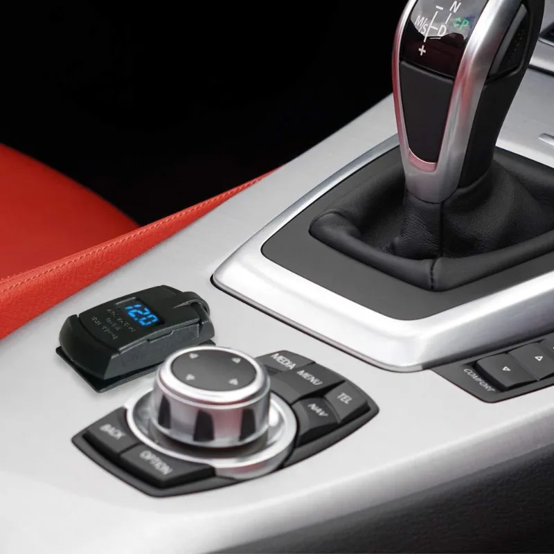 Rocker Switch Motorcycle Charger with Voltage Display, Waterproof USB Port for Bike Modification