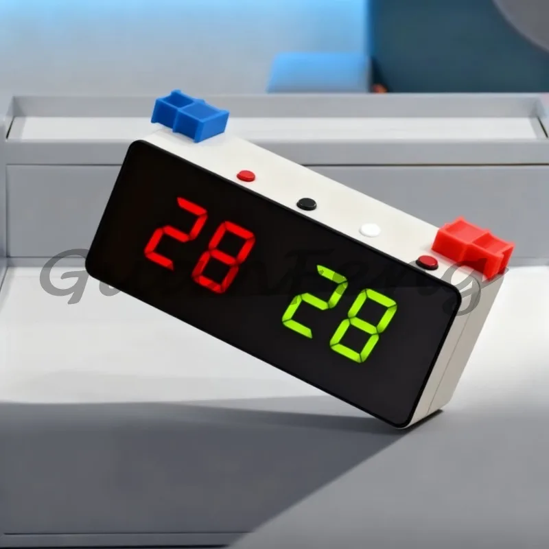 Multi-Function Portable Electronic Score Keeper, Digital Scoreboard for Basketball Football Tabletop Games