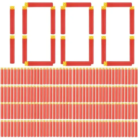 레드 할로우 리필 총알 폼 다트, 너프 장난감 총 엘리트 시리즈, 어린이 야외 게임 액세서리, 1000, 500, 400, 300, 200, 100 개, 신제품