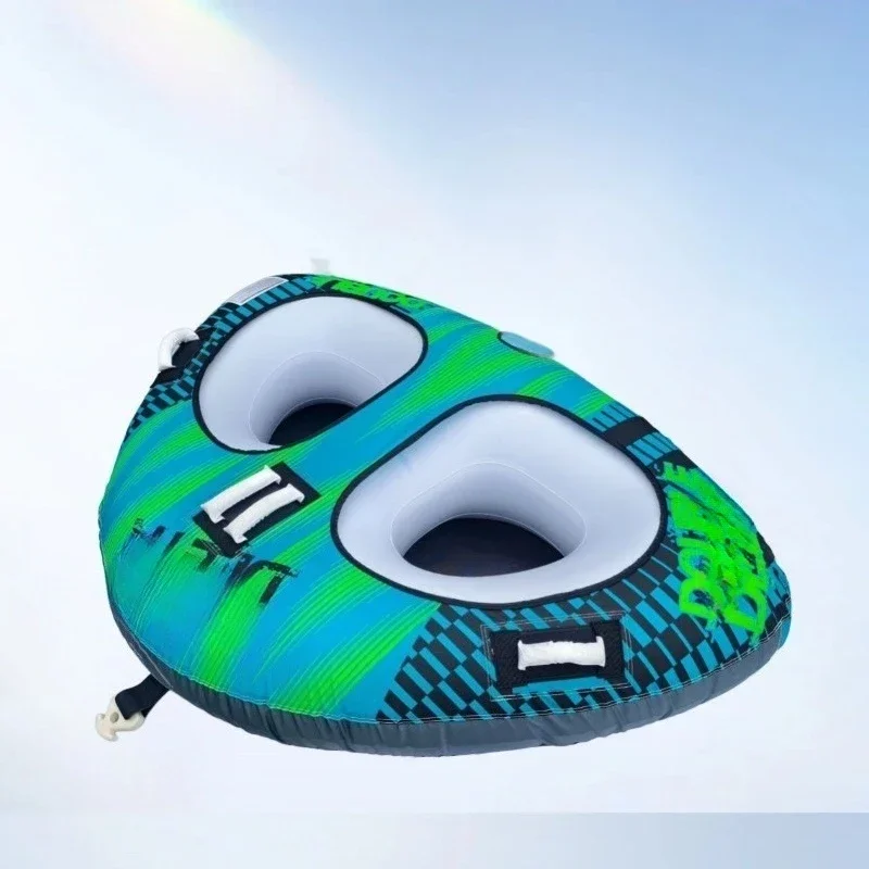 Inflatable Sofa Thickened PVC Durable Water Ski Ring for Adults Outdoor Swimming Pool Float Lounge BedGoods in stock