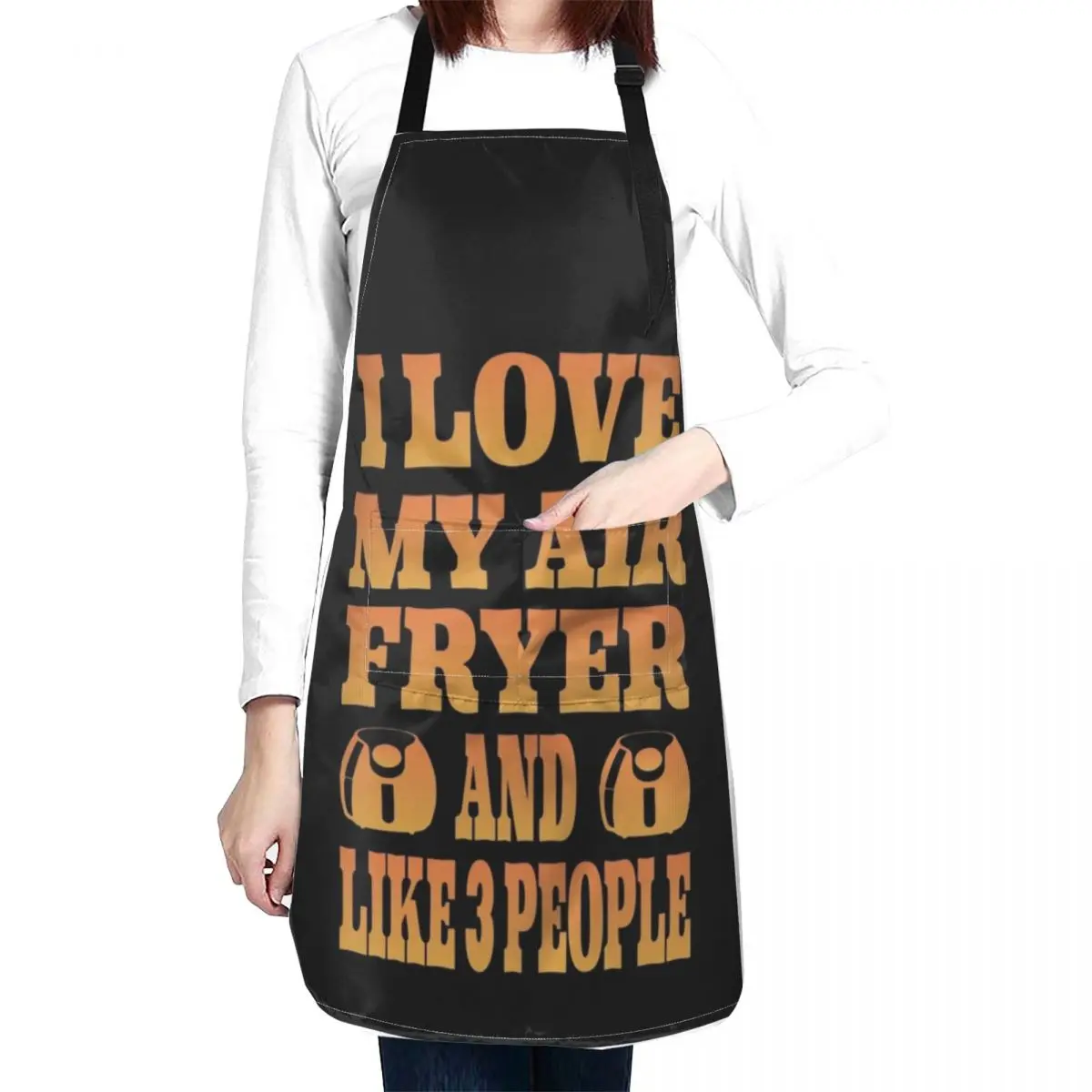 Copy of I Love My Air Fryer Gift Funny Cooking Quotes Apron painters Useful Things For Kitchen Apron