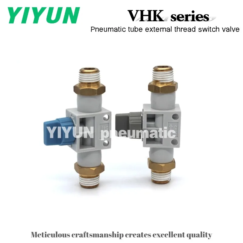 

Пневматический переключающий клапан YIYUN с внешней резьбой серии VHK2: VHK2-M5-M5, VHK2-01S-01S, VHK2-02S-02S, VHK2-03S-03S, VHK2-04S-04S