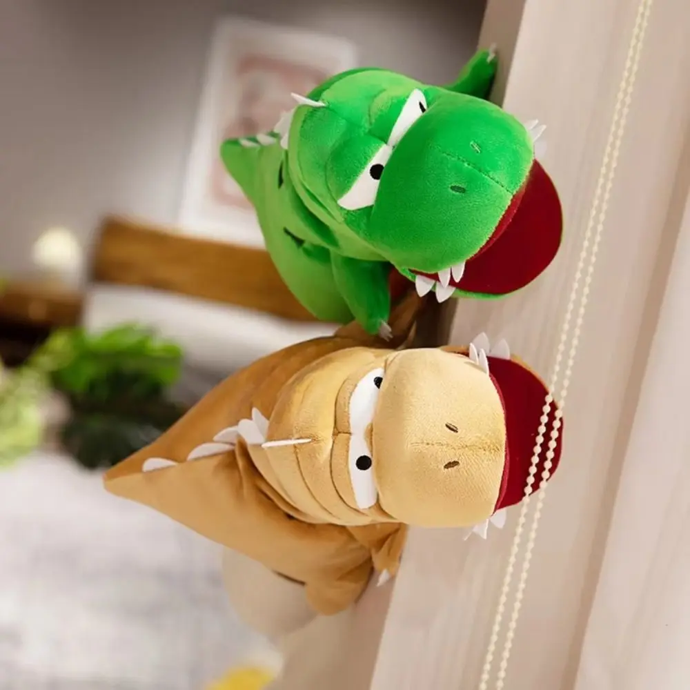 Ouder-kind interactieve dinosaurus pluche handpop simulatie vroeg onderwijs dinosaurus cosplay pluche pop grote mond collectie