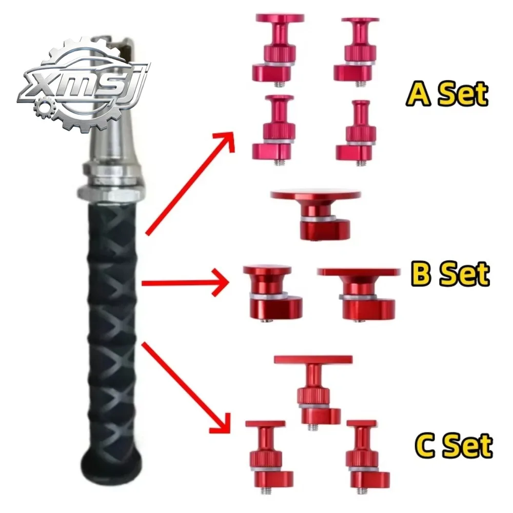 

Martillo tracción pequeño telescópico incorporado 27-38CM, martillo slizante para reparación abolladuras coche, Mi