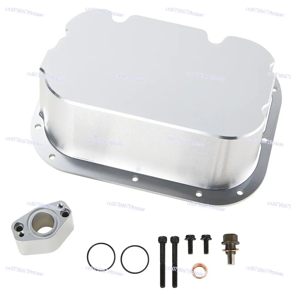 

2025 JDM Engine Parts Aluminum CNC Oil Sump Pan, Anodized OIl Pan for Nissan VR38DETT GTR R35