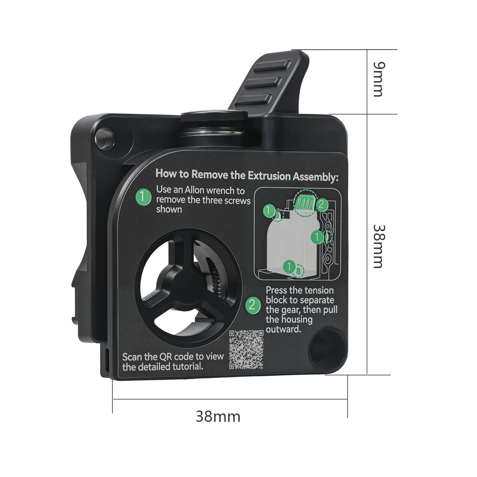 Original Creality K2 Plus/K2 Pro/K2 Extruded Front Shell Kit 3d Printer Accesoires Extruded Front Shell Kit 3d Printer Parts
