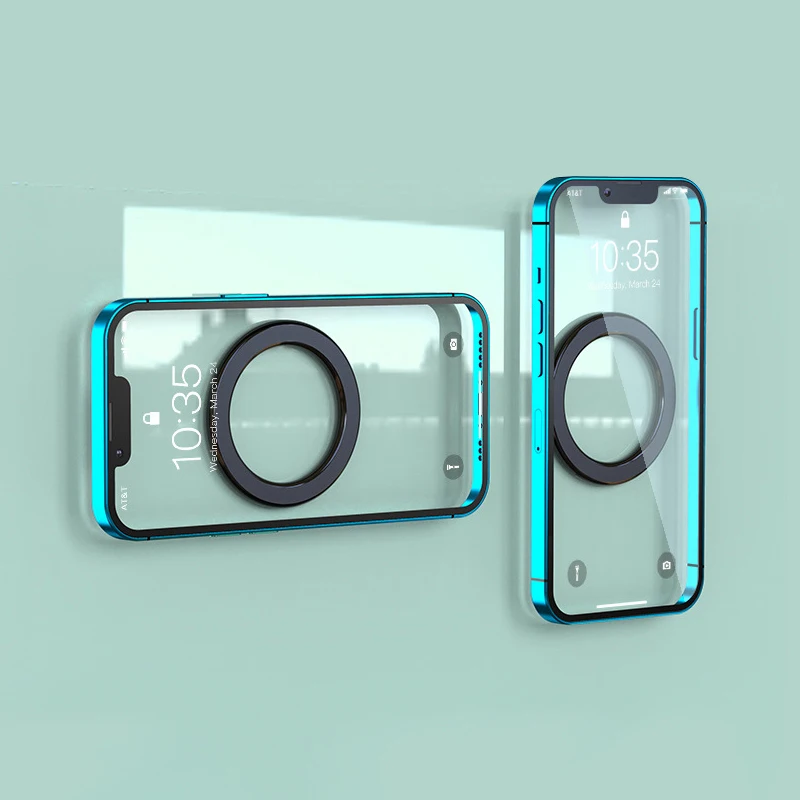 

Magnetic Mobile Phone Holder Stand for iPhone 12 Pro Max Magnet Bathroom Kitchen Wall Car Cellphone Holder for iPhone 13 Pro Max