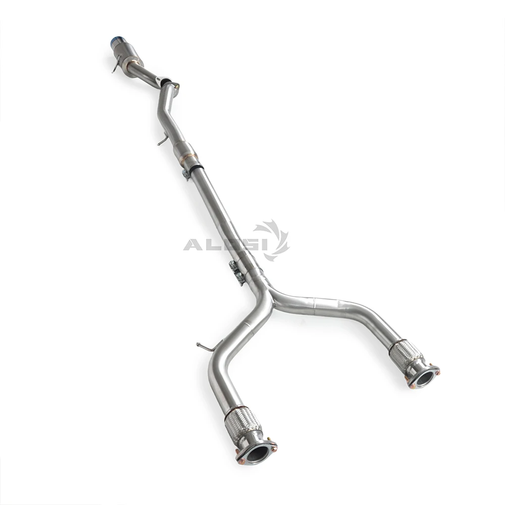 Cat back exhaust for Infiniti Q70 2.5 3.5 3.7 2013-2019  Large caliber pointed exhaust ALOSI high-performance exhaust