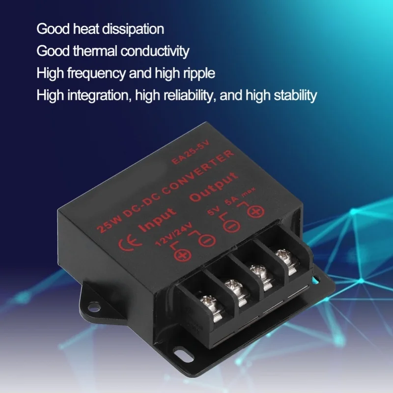 Voltage Converter DC 12V 24V To 5V 5A Power Supply Reducer Regulator Transformer Module