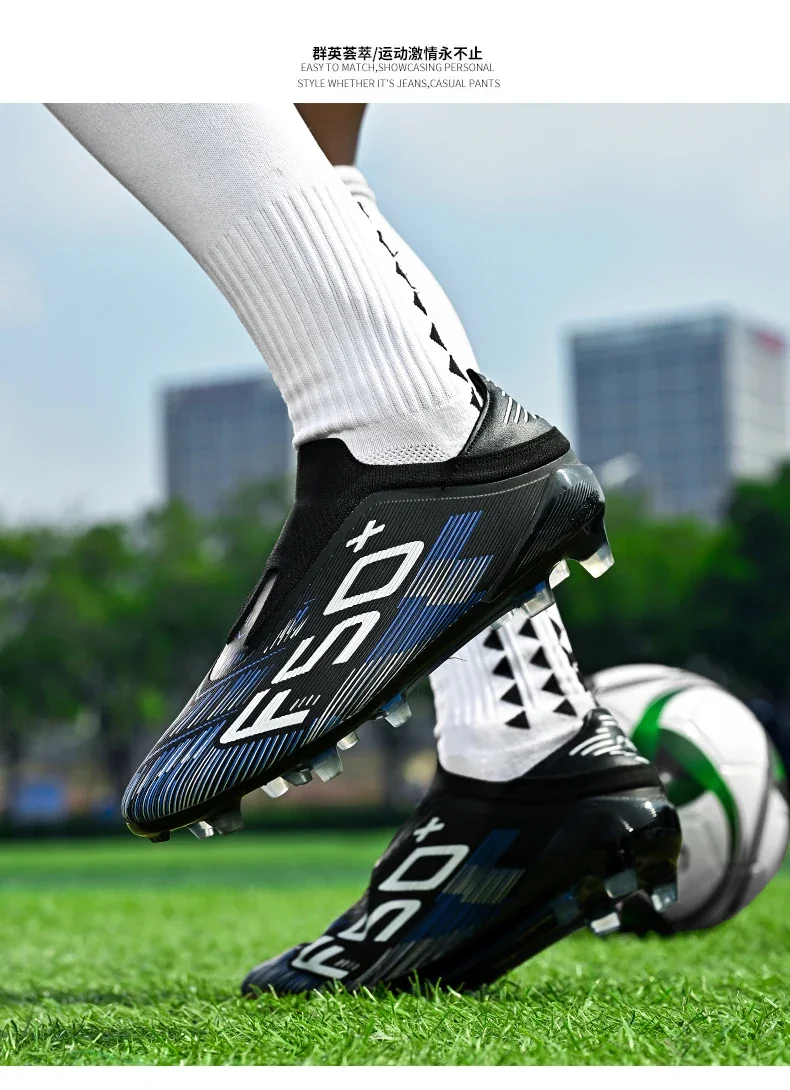 Neue ultraleichte Fußballschuhe für Herren, hochwertige, stark nachgefragte, professionelle Unisex-Fußballschuhe für Damen, TF/FG-Fußballstiefel, Futsal-Sneaker – Detail 11