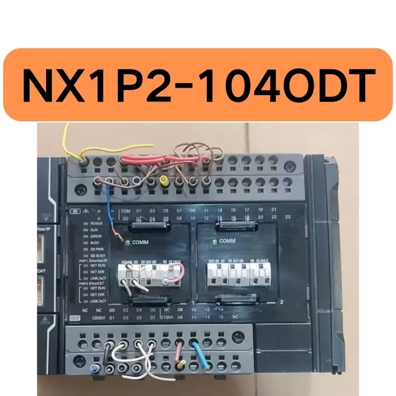 

The second-hand NX1P2-104ODT PLC controller tested OK and its function is intact