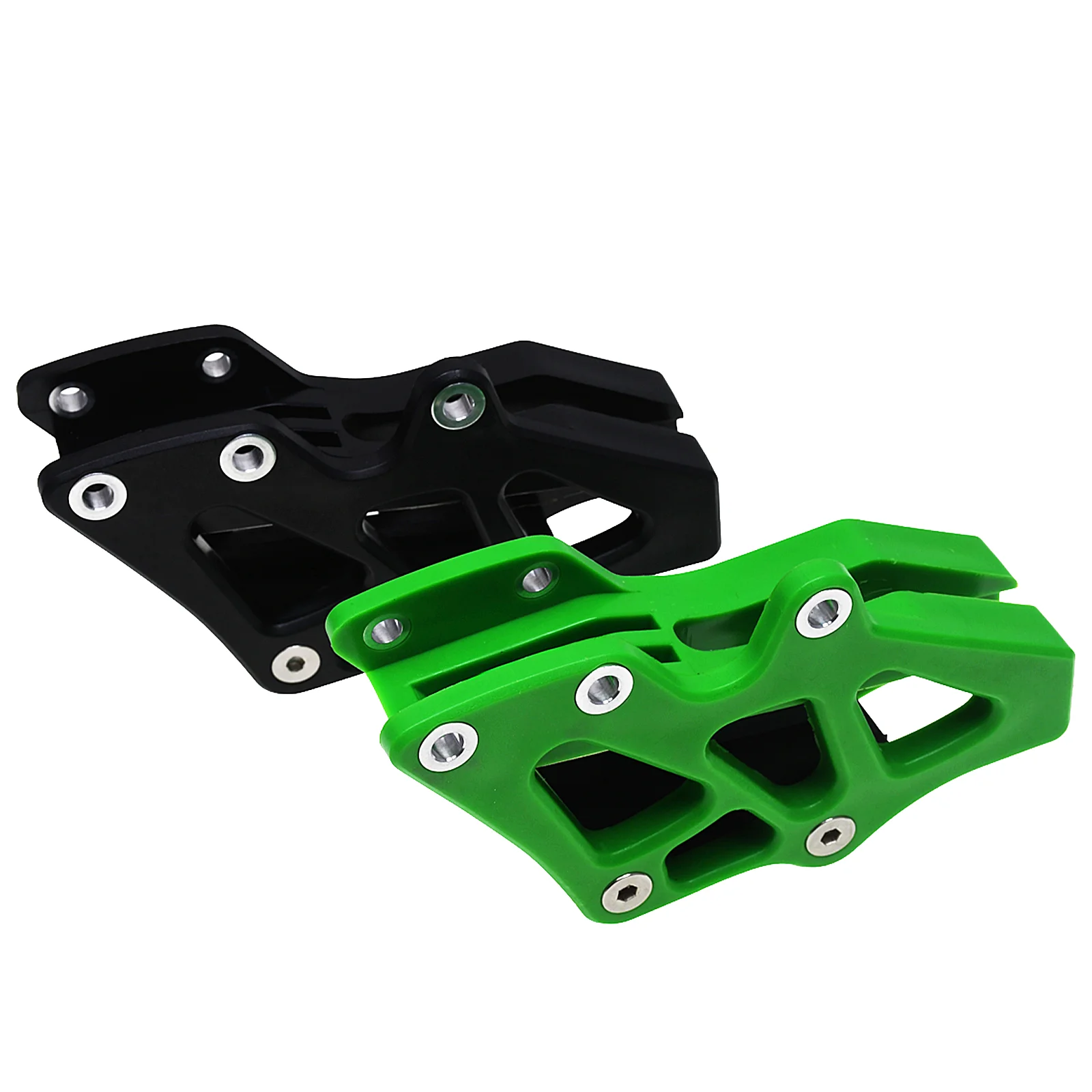 Motorrad Kette Schwinge Kettenführung Slider Roller Für KAWASAKI KX250F KX450F KX KXF KLX 250 450 Flache Gabel Kleber Kettenrad Set – Detail 3