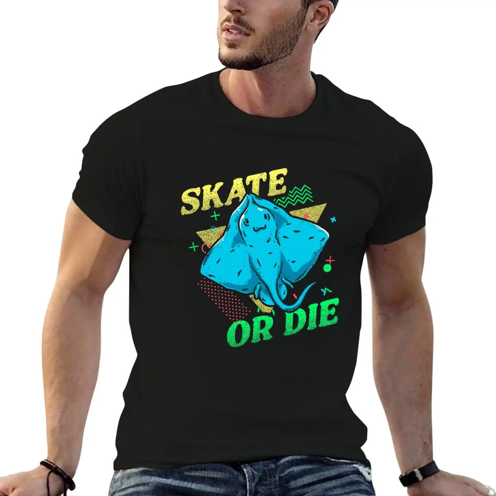 Skate Or Die T-Shirt man t shirt graphic t shirt for man t shirts with prints T-shirt