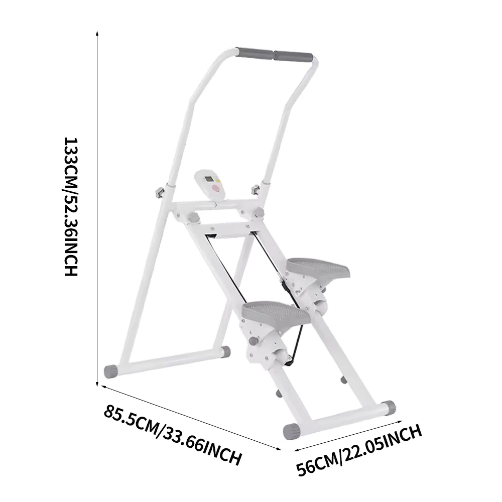 Indoor Climbing Machine Fitness Cardio Training Gym Stair Vertical Home Mini Climbers Exercise Machine