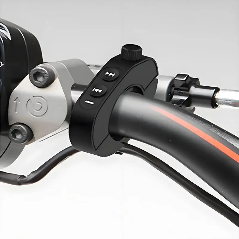 AliExpress Wireless Bluetooth Remote Button for Motorcycle/Bike Handlebar Media Controller Moto Helmet Earphone Remote Controller