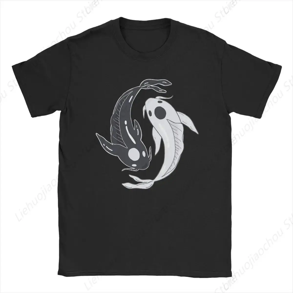 Men Tui and La Avatar The Last Airbender T shirts yin yang koi 100% cotton clothing short sleeve o neck tee shirt unique T-shirt