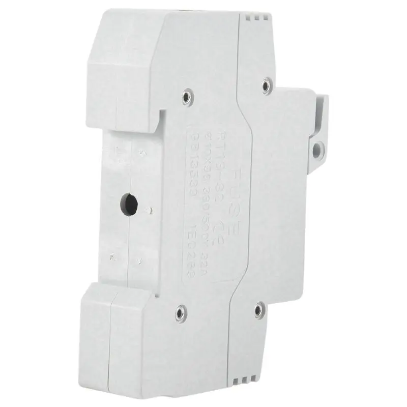 THIVN-3X RT18-32X AC 380V 32A 1 Pole 10X38mm DIN Rail Mount Fuse Holder Base