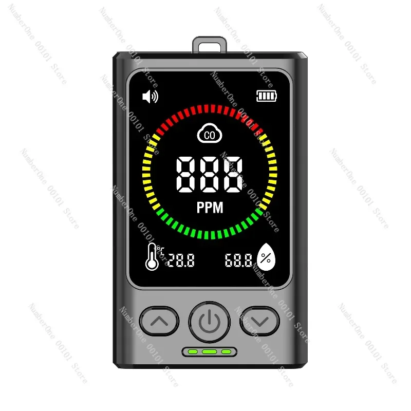 Portable carbon monoxide detector outdoor camping household carbon monoxide detection alarm