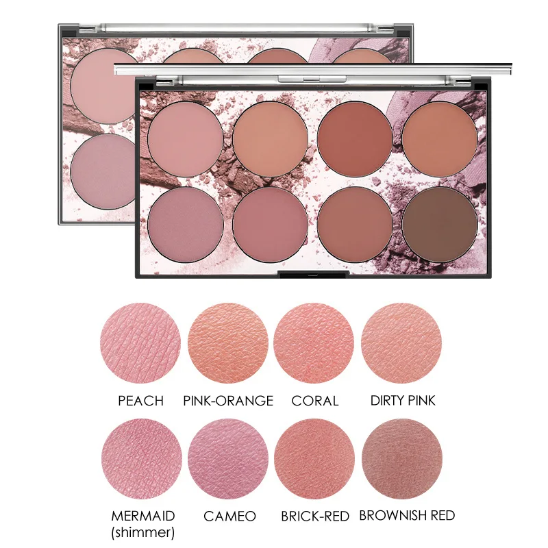 paleta-de-blush-e-sombras-miss-rose-com-8-cores-em-tons-terrosos-e-rosas-maquiagem-natural-a-prova-de-suor-e-manchas
