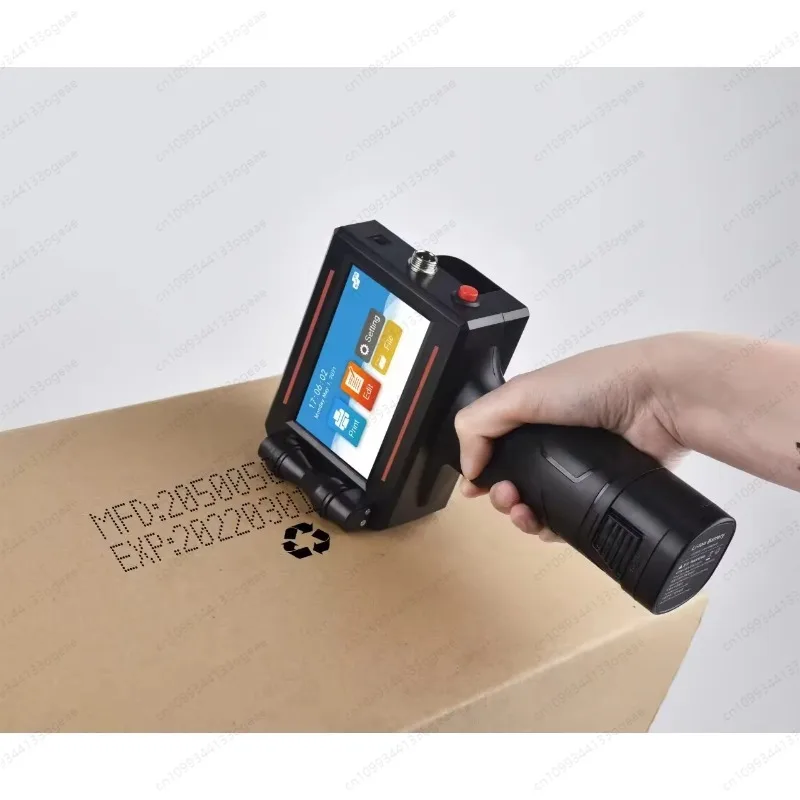 Hot Selling Portable Handheld Inkjet Printer with Expiry Date Br Code Number Text Logo Printing