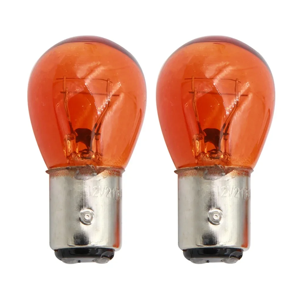 2pcs 1157 Halogen Bulbs 2pcs, P21/5W BAY15D 12V 21W Multi-Color Multi-Function for Brake/Turn/DRL/Reverse Lights