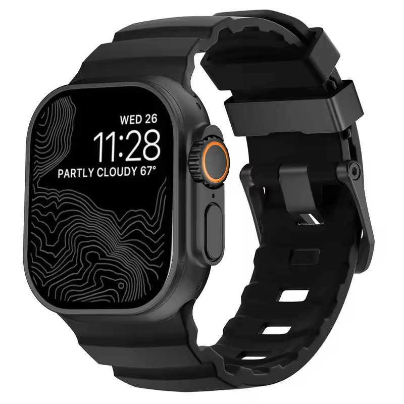 Trail Silicone Band for Apple Watch Ultra 3 2 49mm Strap 46mm 45mm 44mm Sport Bracelet for iWatch Series 11 10 Ultra 9 8 7 6 SE3 - Image 25