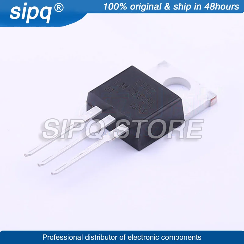 10PCS/LOT LM7805L-TA3-T LM7805L TO-220 Brand New and Original In Stock Authentic Product