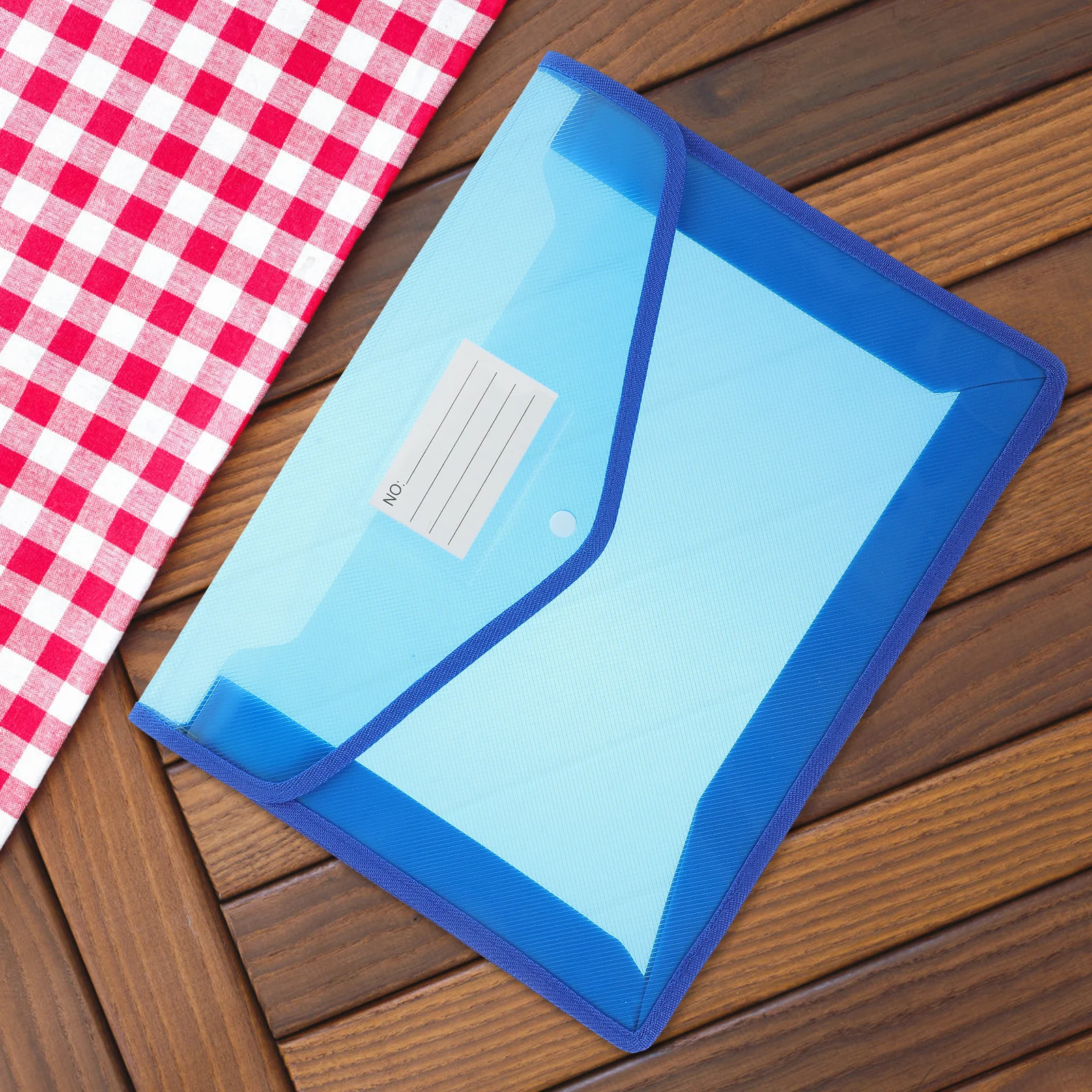 

3pcs A4 Waterproof File Bags Clear Document Organizer Portable File Pockets For Office School Business Plastic Storage