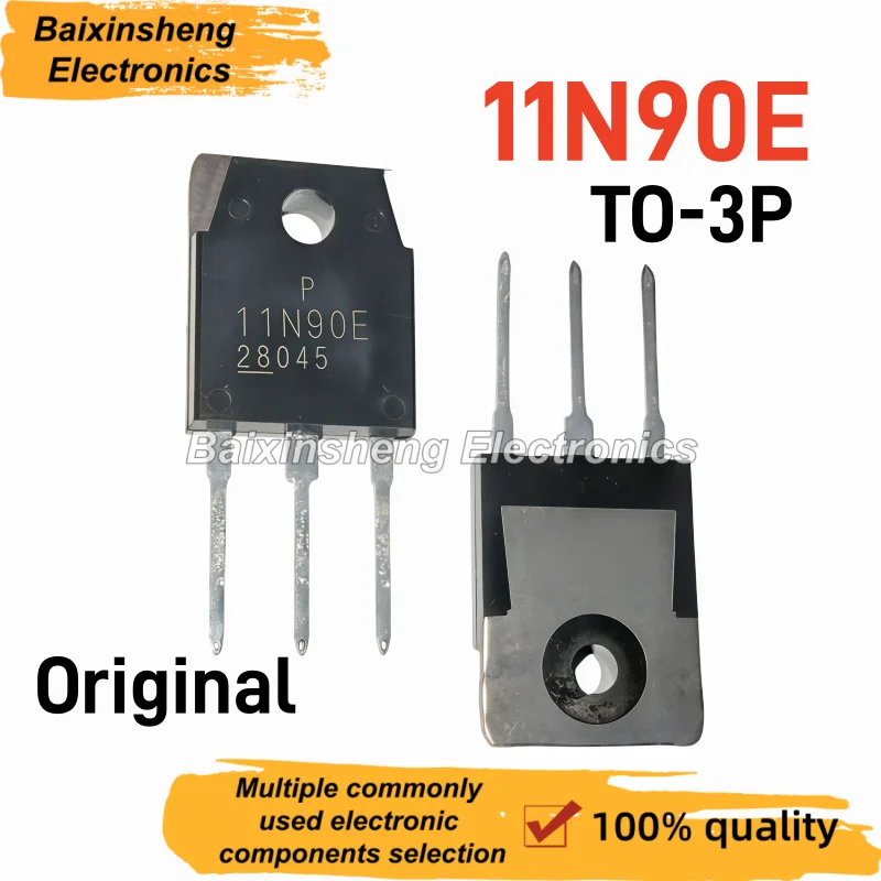 10PCS New FMH11N90E 11N90E TO-3P 900V 11A MOSFET For Welding Machine Power Supply Inverter
