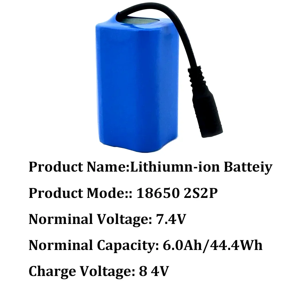 Original Li-ion Battery 2S2P 7.4V 6000MAH for T188 2011-5 T888 V007 H18 C18 COLLECTION TO CONTROL BATTERY FRANCE RC