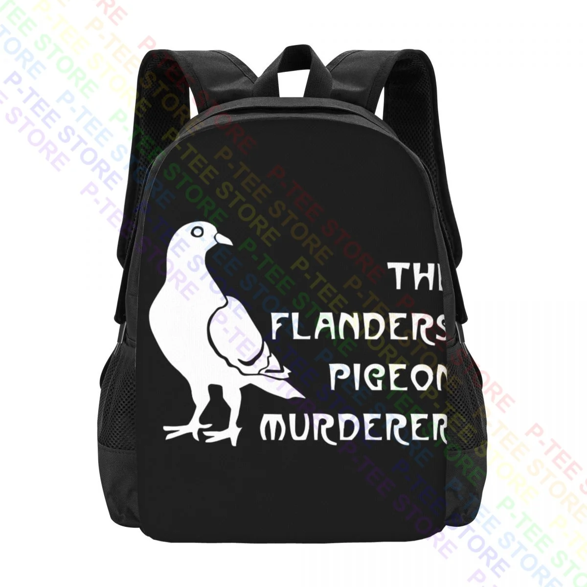 The Flanders Pigeon Murderer. Blackadder Speckled JimBackpack Large Capacity Portable Eco Friendly