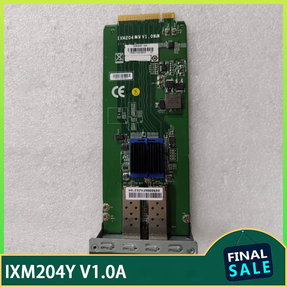 

Gigabit Dual-port Network Card IXM204Y V1.0A