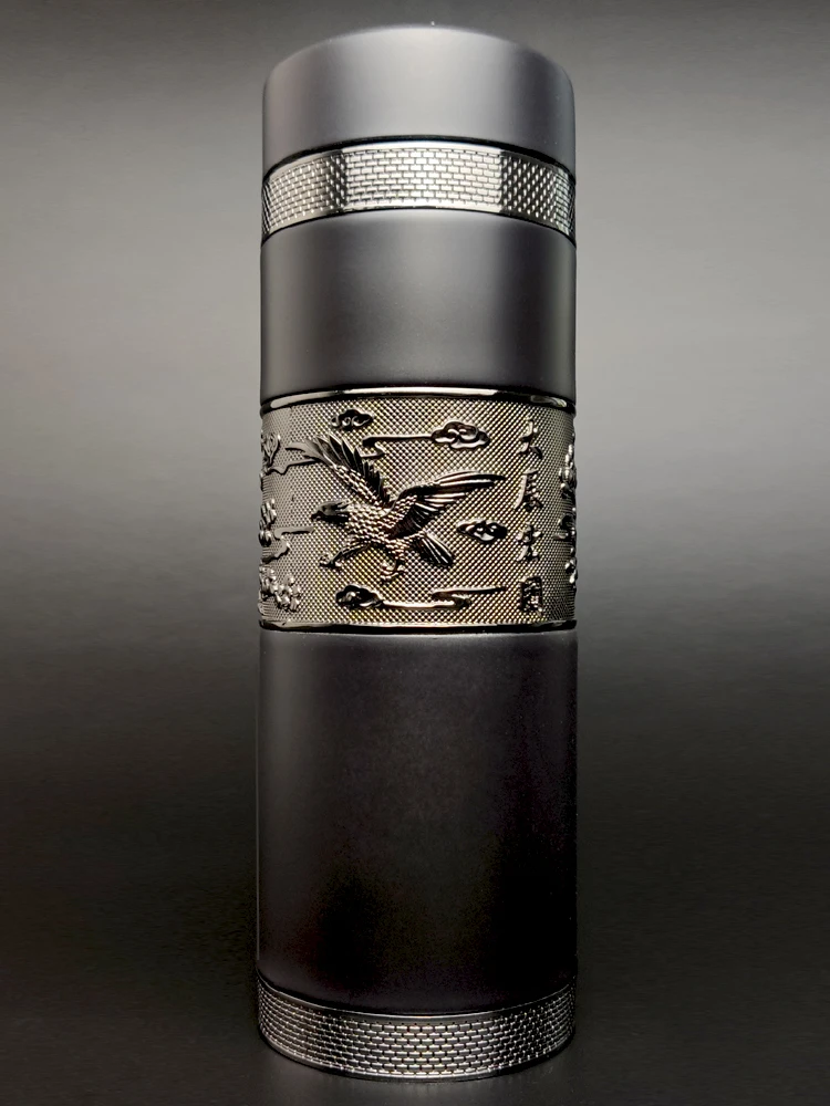 

Business Men's Large Size Purple Clay Tea Cup Insulated Tea Cup with Relief Design of Flying Eagle Male Model XiYin Original ...