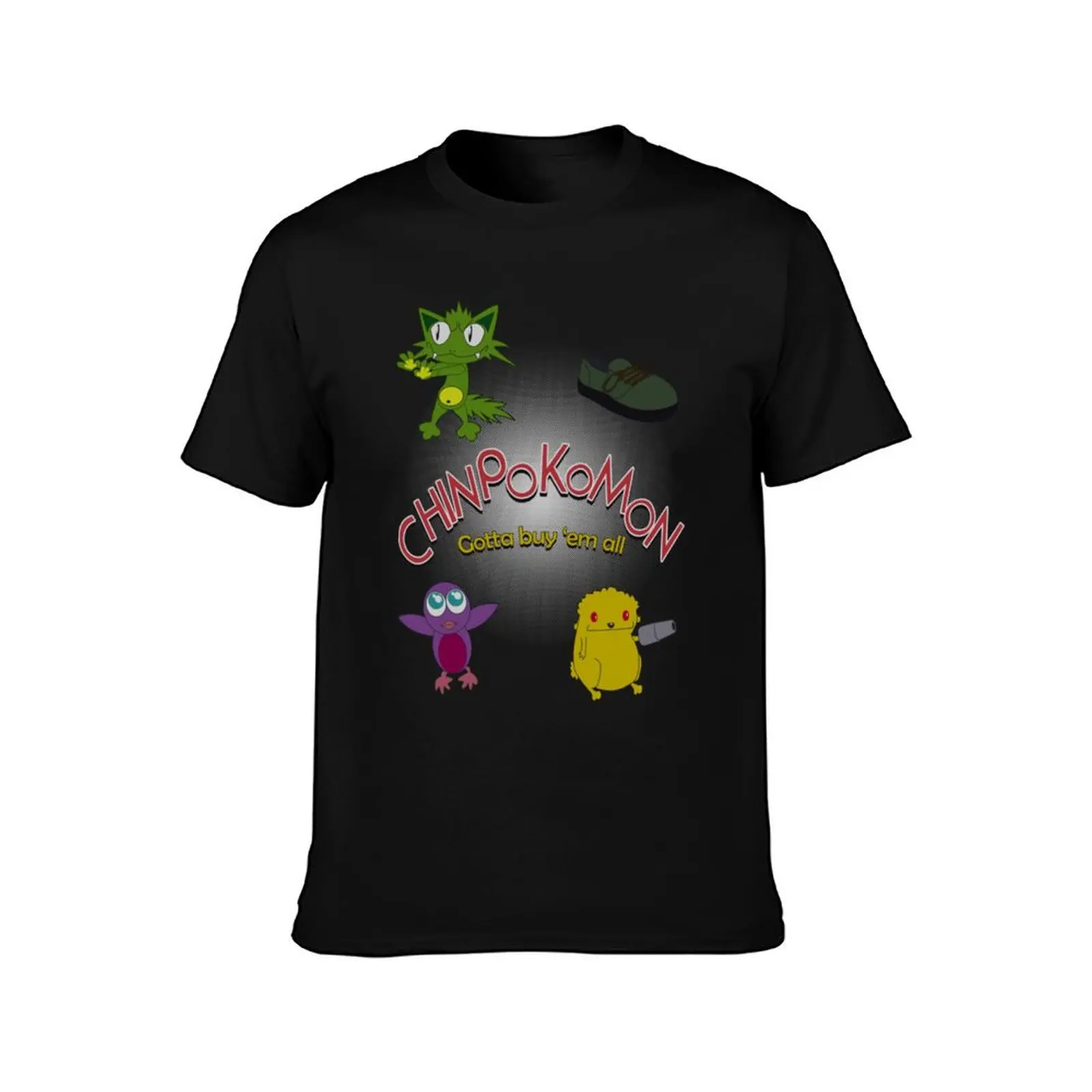 Chinpokomonshes Gotta T-Shirt Summer Casual Cotton Tee Oversized Streetwear Tops Vintage Graphic Print Unisex Men Women