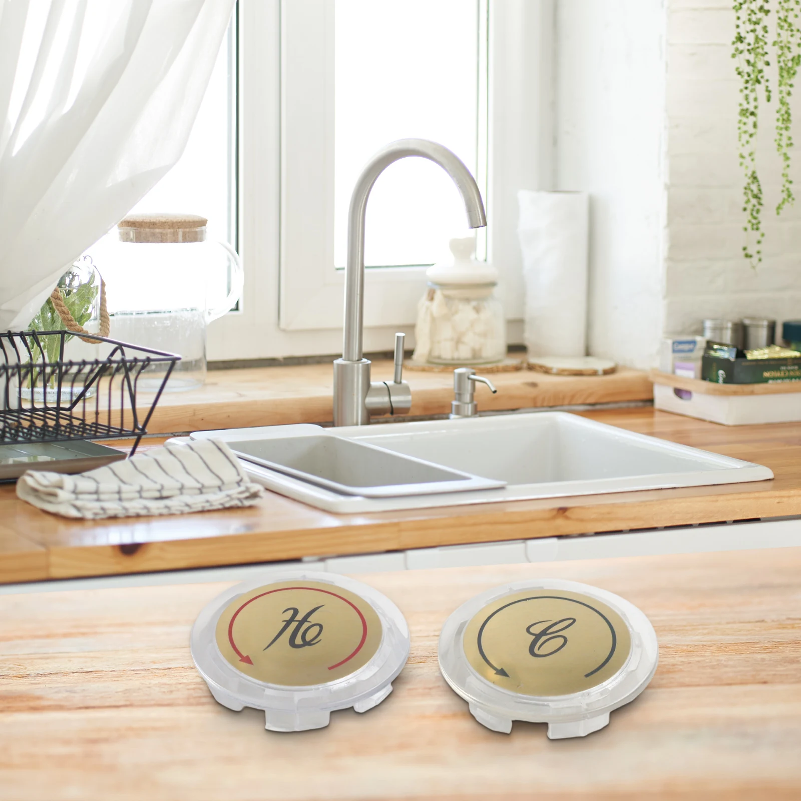 Bathroom Accessory Set Compatible Faucet Stickers Bathroom Knobs Standard Faucet Fit Stylish Faucet Accessories