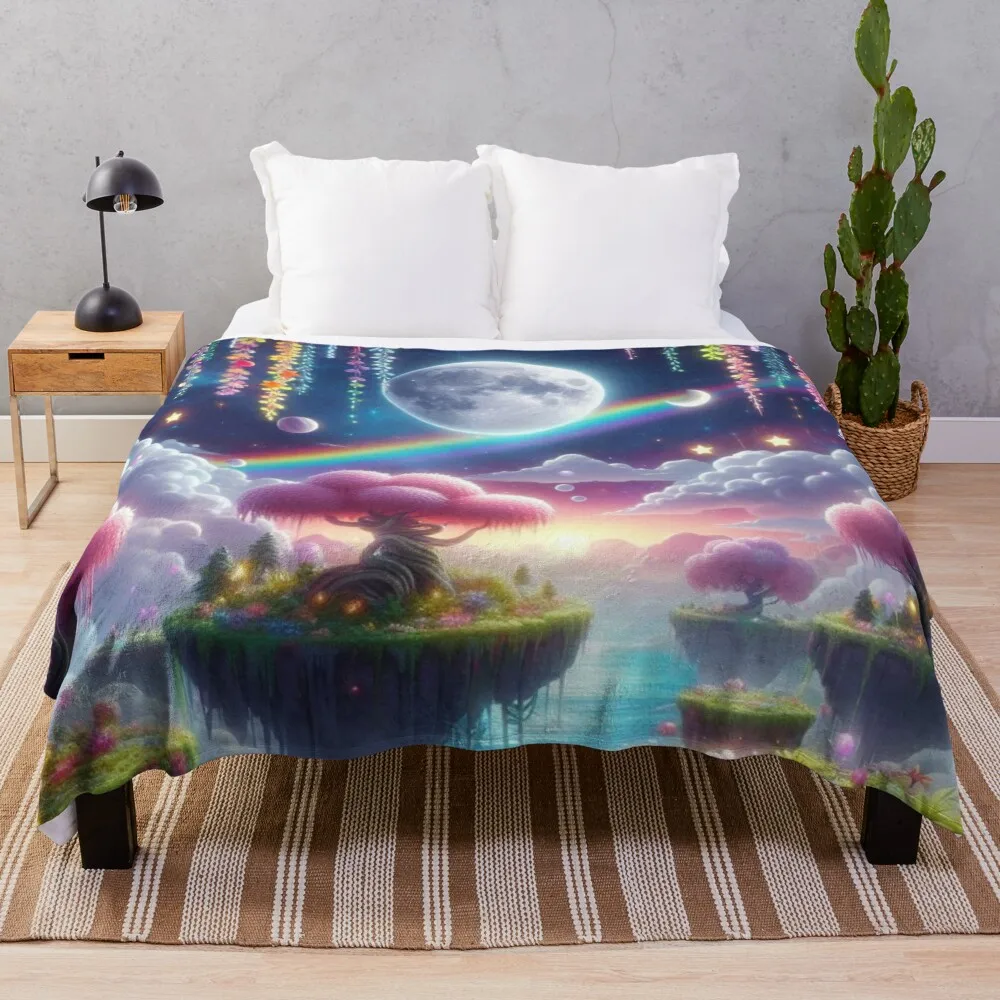 

Dreamy Isle Throw Blanket Tourist Sleeping Bag Single Blankets