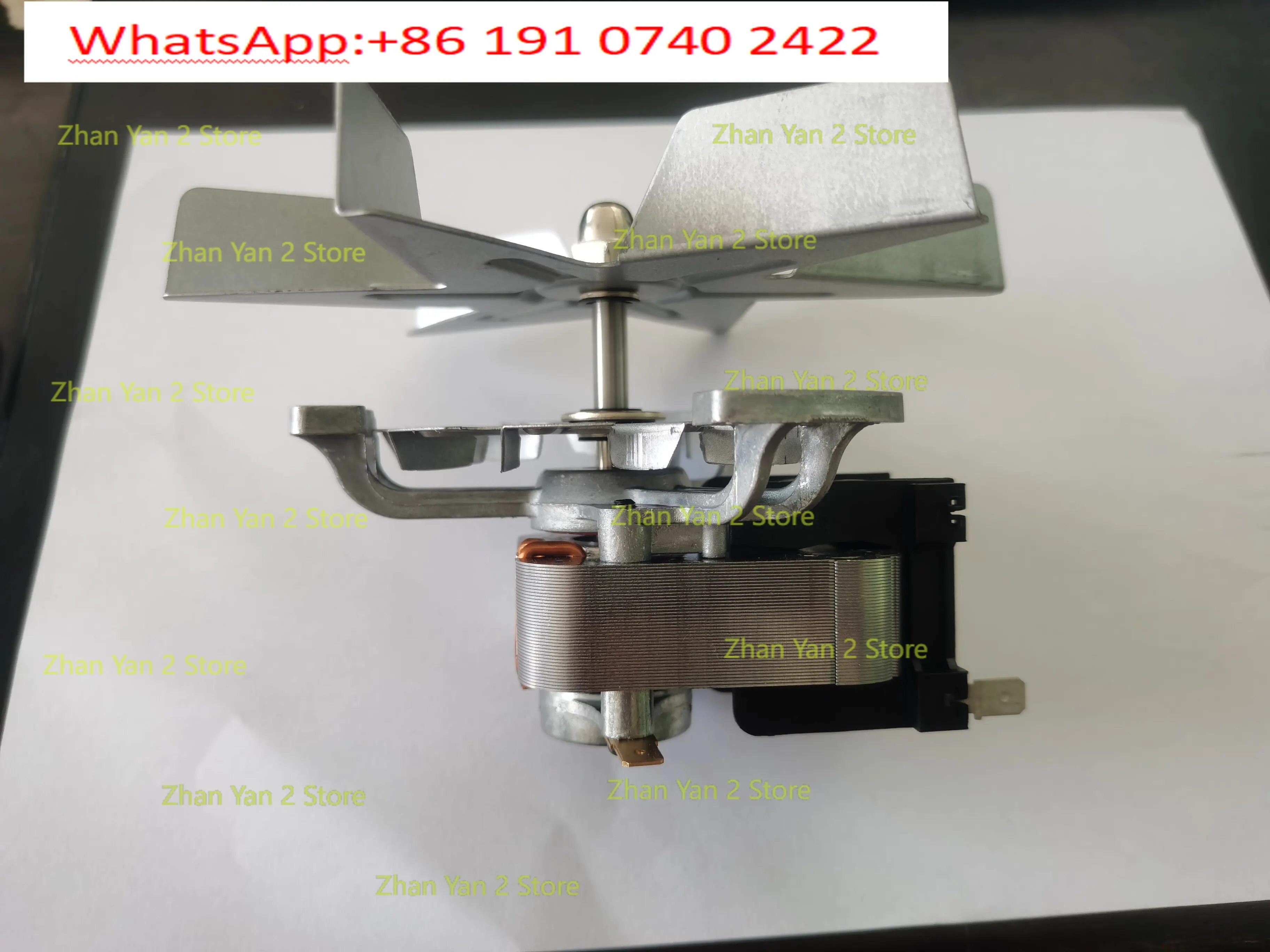 1PCS J238-075-7242 J238-11263 Drying oven blast motor output shaft 40mm with fan blade nut