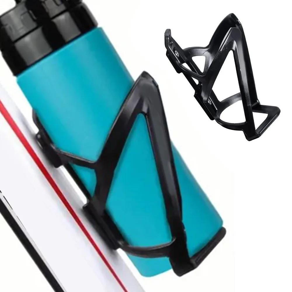 

2PCS PC Bike Water Bottle Holder Elastic Sturdy Black Water Bottle Holder with Installation Tools Ultra-Light Bike Cup Holder