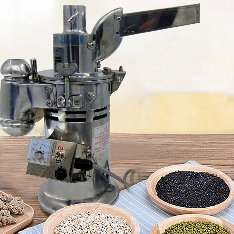 

Electric Flour Mill Machine Continuous Feeding 1500W Grain Food Herb Grinder Mincer Pulverizer Powder Maker