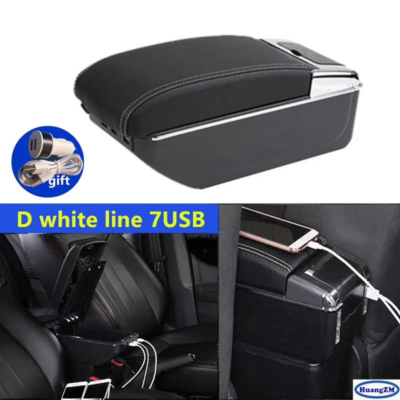 Für Nissan März Micra K13 Armlehne Box Für Nissan Sunny Auto Armlehne Arm Lagerung Box Retrofit Teile Auto Zubehör 2010-2023 – Detail 22