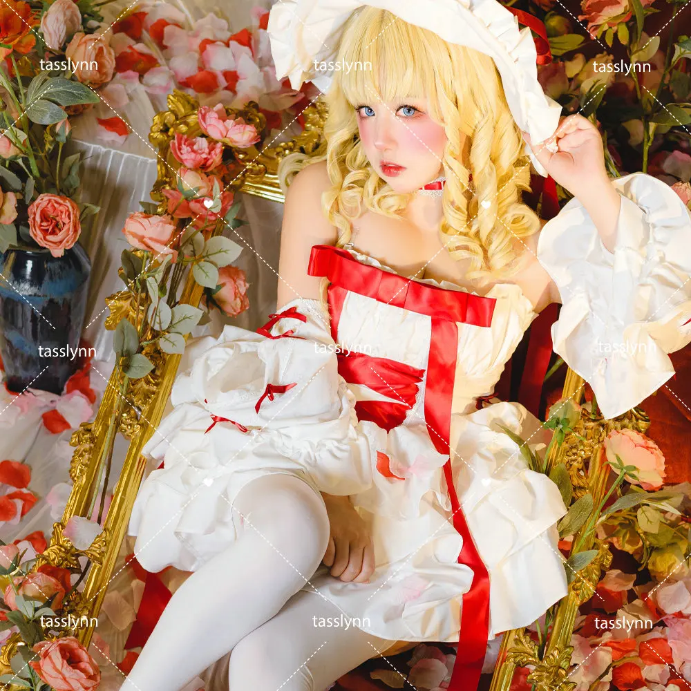 Vestido Lolita de sirvienta encantadora, trajes de Halloween Kawaii, delantal de sirvienta Kawaii, vestido de Navidad, disfraz de Cosplay de bruja de Santa Claus para mujer