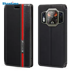 For Oukitel WP30 Pro Case Fashion Multicolor Magnetic Closure Leather Flip Case Cover with Card Holder 6.78 inches