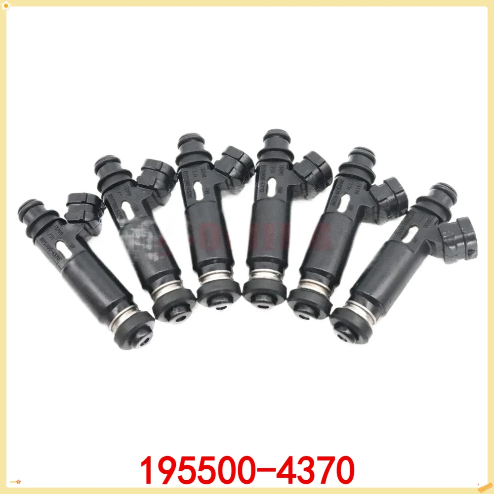 

New Car High Quality Fuel Injector Nozzle 6PCS For Mitsubishi Montero 2003-2006 3.8L V6 195500 4370 1955004370 195500-4370