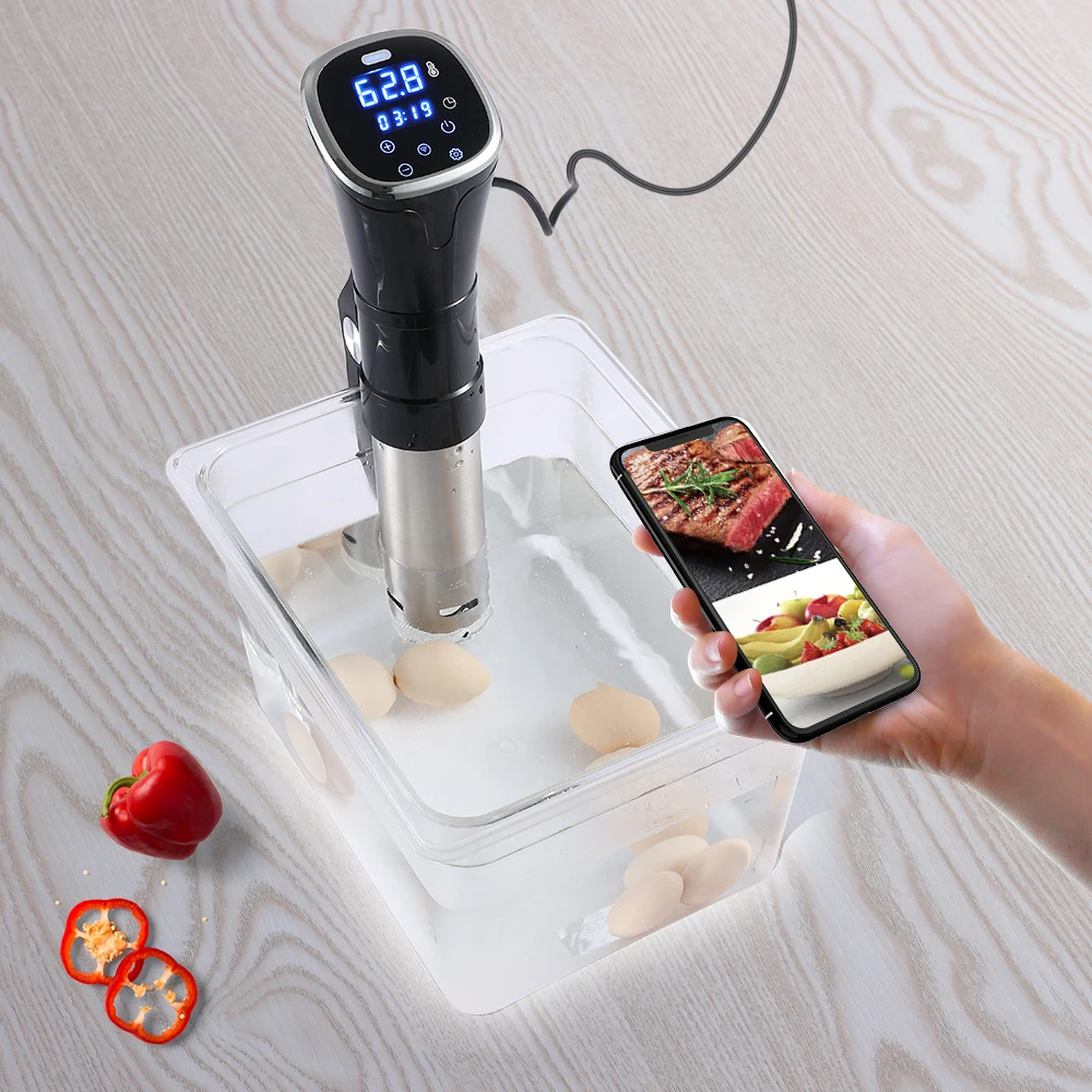STLF Vácuo Lento Sous Vide Fogão de Alimentos 1200w Circulador de Imersão Poderoso Sous Vide