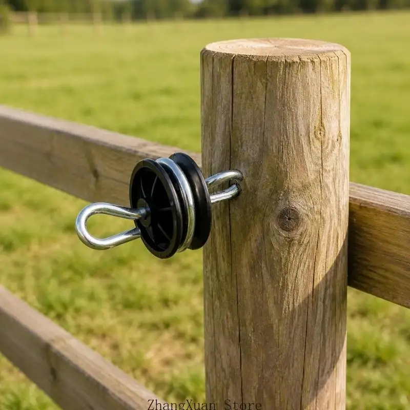 Beschichtete Elektrozaun-Torbeschläge aus Stahl mit Gewindebefestigungswellen für Farm 3XUF – Detail 7