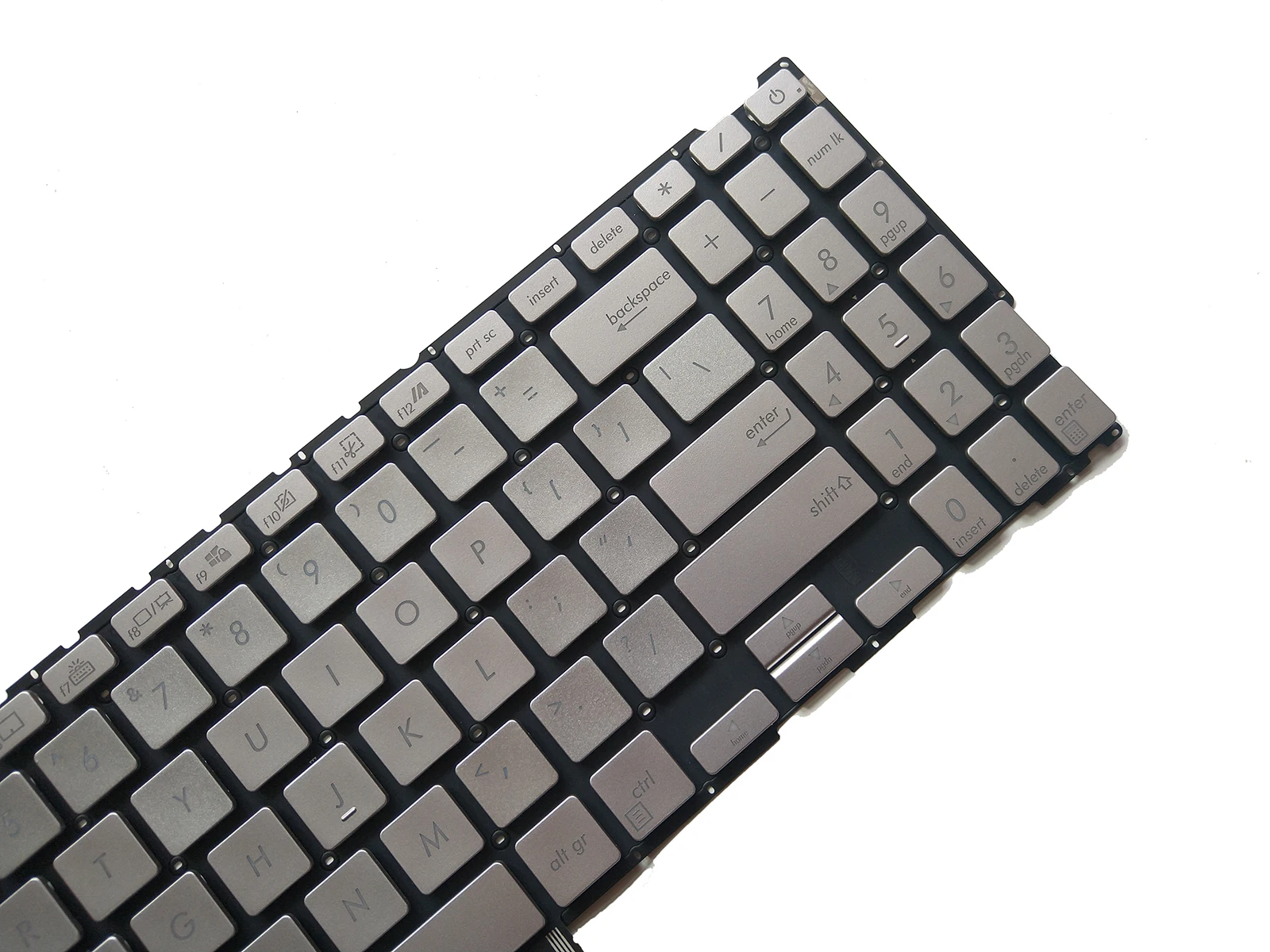 Imagem -03 - Teclado Retroiluminado dos Eua para Asus Zenbook Prata Ux533 Ux533f Ux533fd Ux533fn Ux533ftc Ux534 Ux534f Ux534fac