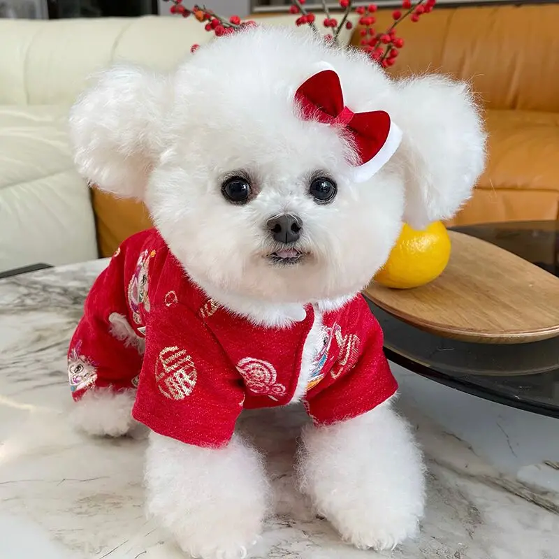 Winter Dog Clothes Jumpsuit Puppy Apparel Small Dog Costume Outfit Coat Yorkie Pomeranian Poodle Bichon Frise Schnauzer Clothing