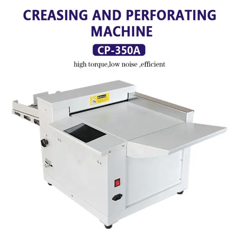 CP-350A Automatic Paper Creasing And Perforating Machine Fast Delivery Paper Perforating Machine Perforating Creasing Machine