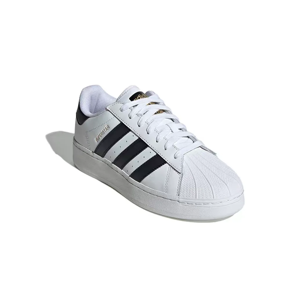 Adidas Originals SUPERSTAR  XLG Black and White Lightweight Wear-resistant Low-top Board Shoes Men's and Women's Models IF9995